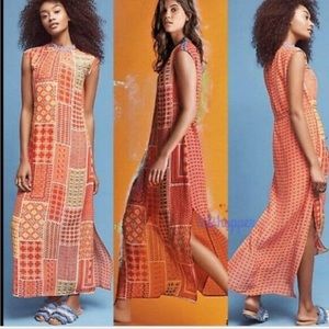 Tanvi Kedia Anthropologie Red Dress